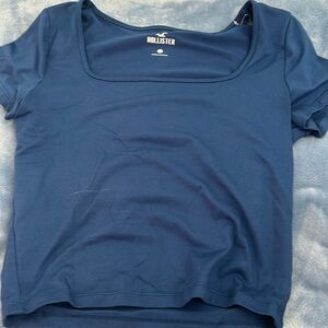 Cute dark blue crop top